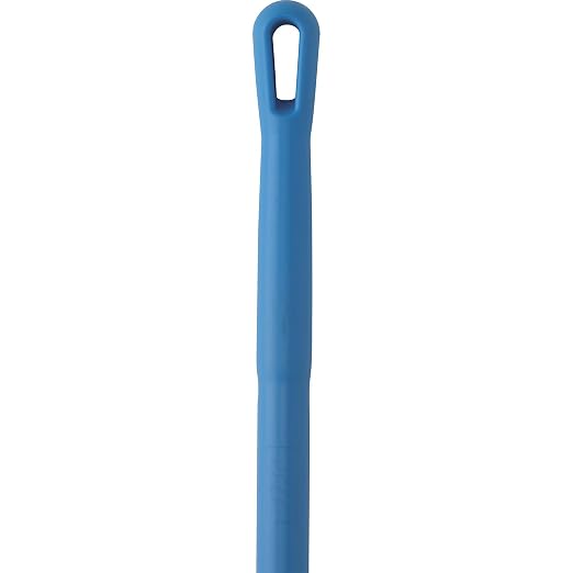 Vikan Color Coded Handle, 1310mm, 1 1/4 in Dia, Blue, Aluminum 29353-1 Each
