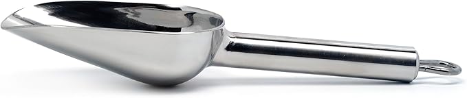 RSVP International Endurance Stainless Steel Measuring Scoop Collection, 0.25-Cup