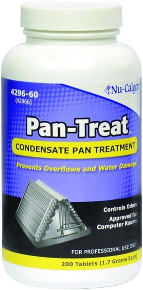 Nu-Calgon 4296-60 Pan-Treat Scum 200 Tablets