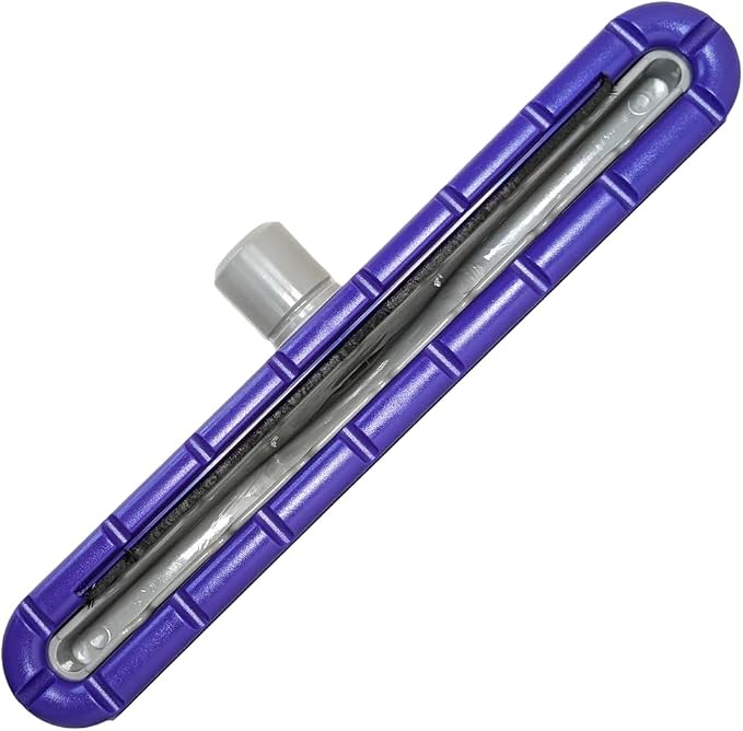 14″ EZ Glide Floor Tool Compatible with ProTeam Backpack Vacuums And Hoover C2401 — 1.5″ Nut-Coupling Wand Fit — Multi-Surface Nylon Brush Head for Hard Floor & Low-Pile Carpet — Replaces OEM 101446