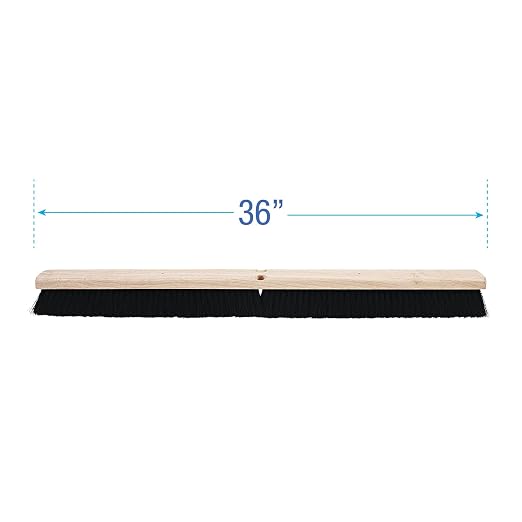 Boardwalk 20236 Floor Brush Head, 2 1/2" Black Tampico Fiber, 36"