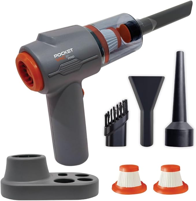 Pocket Vac , Pro and Reach (PRO (Compact + Docking Station))