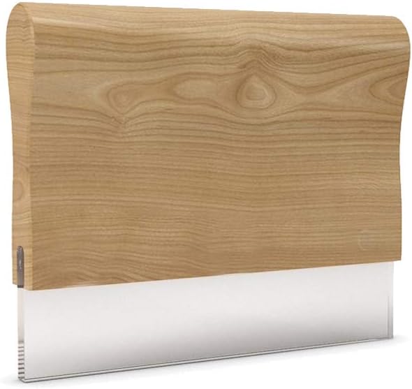 Ecotex Wooden Screen Printing Squeegee 10" - 70 Durometer Rubber Blade, Ink Scraper for Silk Screen Frames, Durable Clear Blade, Screen Printing Supplies