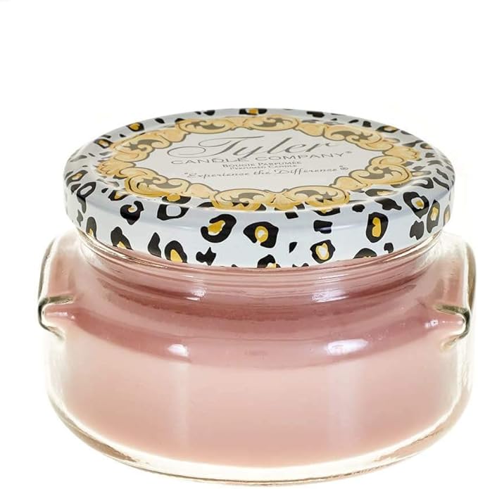 Tyler Glass Jar Candle – 22 Oz Long Burning Scented Candle – Mediterranean Fig Fragrance