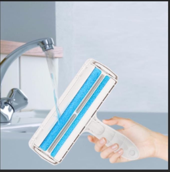 Dukes Pet Hair Remover Roller - Convenient, Portable, and Lightweight Non-Adhesive Solution for Rapidly Removing Dog Or Cat Hair from Clothes, Couch, Carpet and Other Surfaces Using Static Energy
