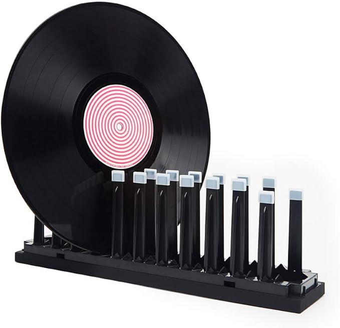 Big Fudge Vinyl Record Cleaning Machine & Vinyl Record Cleaning Care Solution - Microfiber Cloth & Rack for Record Player,Brush & Stylus Gel for Record Needles