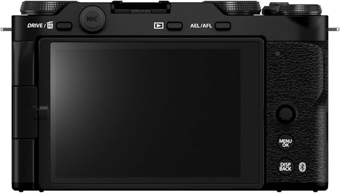 Fujifilm X-M5 Mirrorless Camera with XC 15-45mm f/3.5-5.6 Lens (Black) Bundle with Flexible Tripod, 64GB SD Card & Additional Accessories