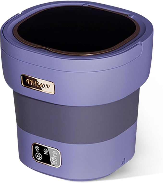 Portable Washing Machine, Mini Washer 12L Upgraded Large Capacity Foldable Washer Deep Cleaning of Underwear Baby Clothes and Other Small Clothes for Apartments Dormitories Hotels