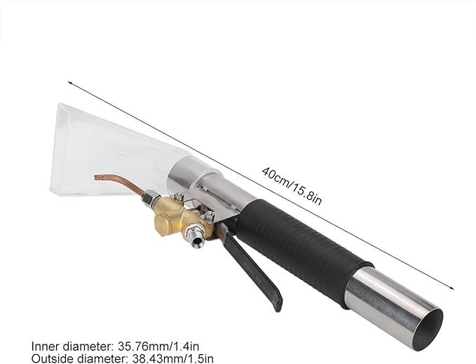 Carpet Vac Extractor Attachment for Upholstery & Carpet Accessory, Auto Detailing Hand Tool Wand