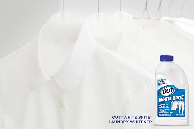 OUT White Brite Laundry Whitener and Multipurpose Rust Stain Remover Powder