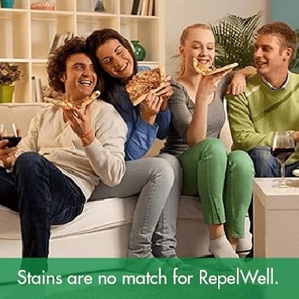 RepelWell All-Purpose Fabric & Footwear Protection Spray Kit – 3-Pack (12 oz Each) – Shoe & Boot, Upholstery, and Apparel Protectant – Water & Stain Repellent for Clothing, Furniture & Gear