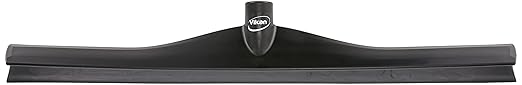 Vikan 71609 Squeegee,Ultra Hygiene,24",PP/RB,Black
