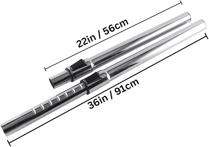Replacement Vacuum Cleaner Wand Kit Compatible with Shark Vacuum, Eureka Vacuum Cleaner, Bissell, Electrolux, Shop Vac Attachments, Central Vacuum Accessories, Vacuum Attachments & Brushes.