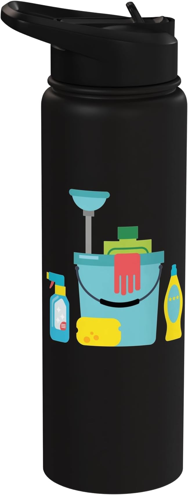 Cleaning Supplies Gift Stainless Steel Insulated Water Bottle