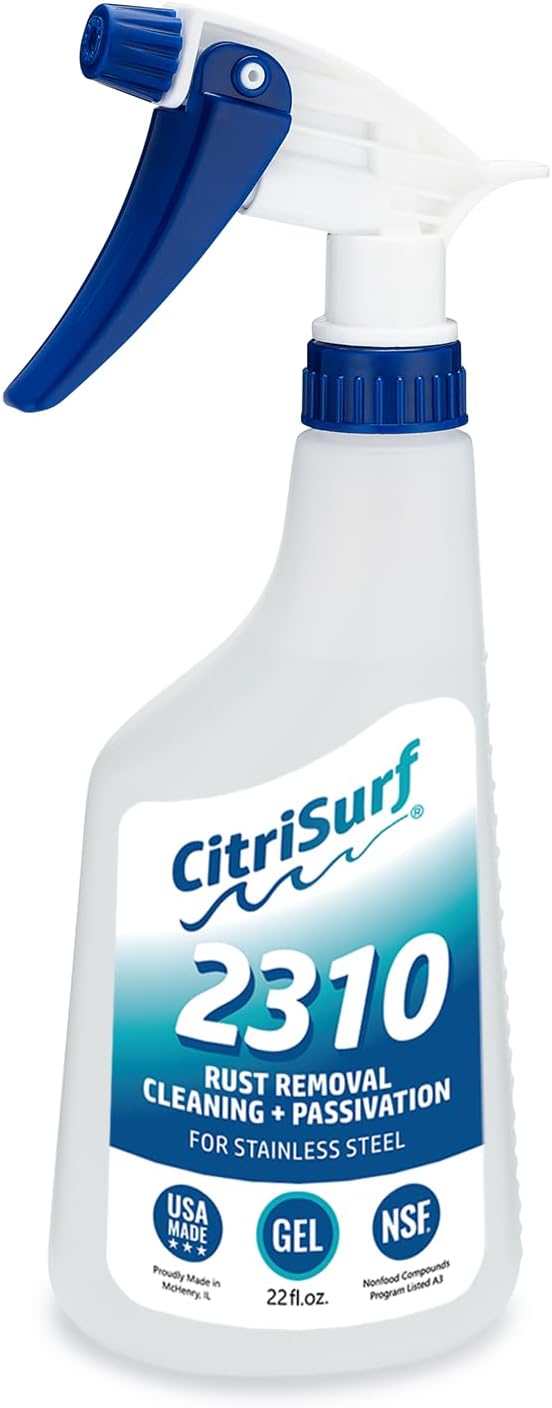 Citrisurf® 2310 Gel Stainless Steel Rust Remover and Passivation Cleaner