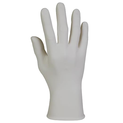 Kimtech™ Sterling™ Nitrile Exam Gloves (50708), 3.5 Mil, 9.5”, Ambidextrous, Large, (200 Gloves/Box)