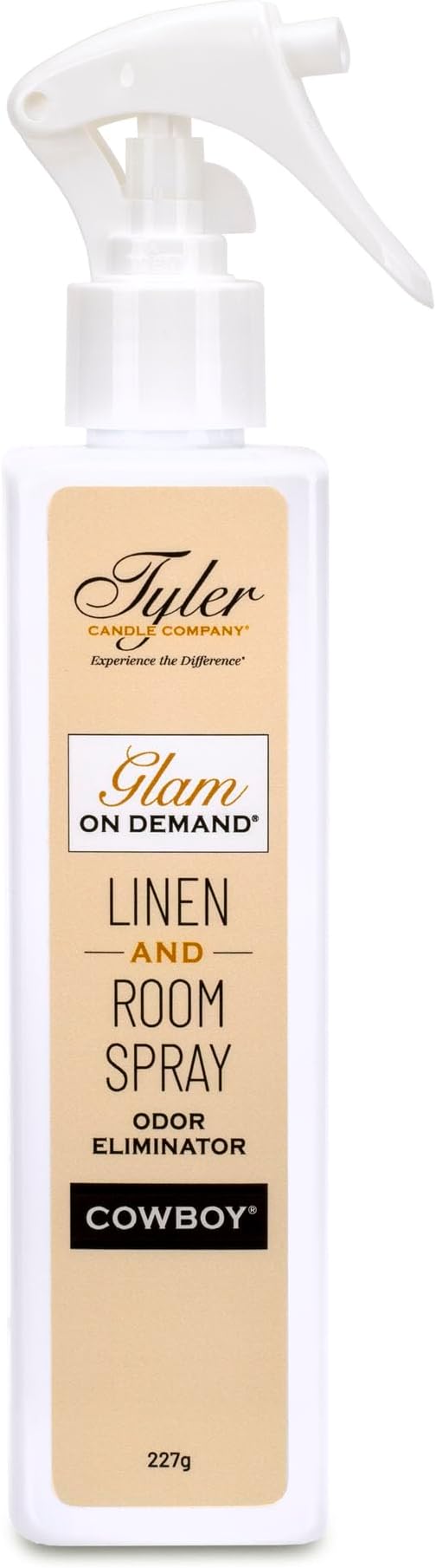 Tyler Candle Company Cowboy - 4 Ounce Laundry Detergent - 8 Ounce Room Spray - 3 Ounce Jar Candle - Autoglam Air Freshener Gift Suite; Set of 4