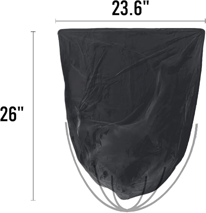 BEIDOU-PAC 8-10 Gallon Trash Bags, 150 Count Black Garbage bags, Multi-purpose Trash Can Bin Liners for Bathroom, Office, Industrial, Commercial, Janitorial, Municipal, Recycling