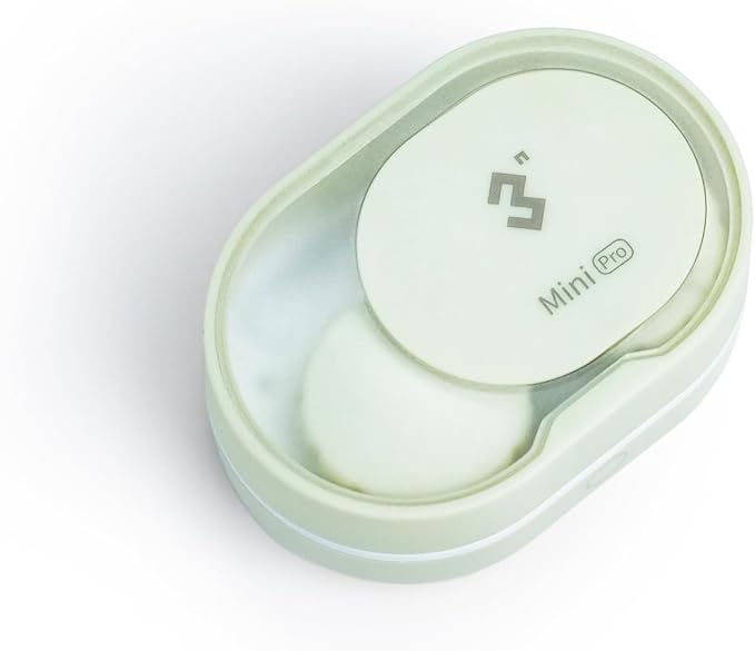 ReO2 Mini Pro Soft Contact Lens Cleaner with Advanced Electrophoresis Technology, with Mirror and Tweezer (Green)