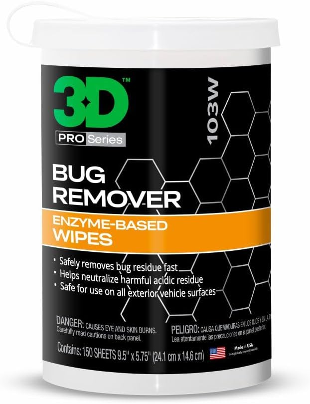 3D Bug Remover Spray & Wipes Bundle – Powerful Bug & Tar Removal for Home & On-the-Go