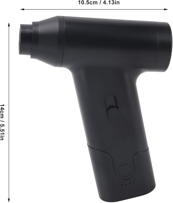 Mini Blower, High Speed Mini Blower Portable and Rechargeable Turbo Air Blower Super, Keyboard and Computer Cleaner, Electric Air Duster