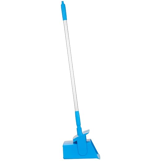 Vikan 56583 Compact Lobby Dustpan, 11.6", Blue