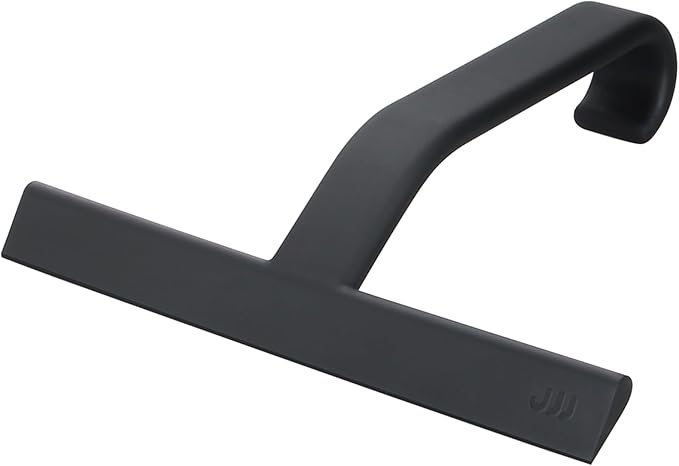 Shower Squeegee for Glass Door, One-Piece Silicone Squeegee with Minimalist Design and Integrated Hook for Easy Hanging, Cleaning Shower Walls, Glass Doors, Windows