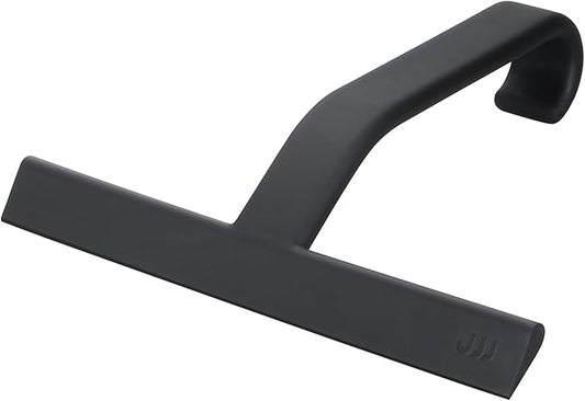 Shower Squeegee for Glass Door, One-Piece Silicone Squeegee with Minimalist Design and Integrated Hook for Easy Hanging, Cleaning Shower Walls, Glass Doors, Windows