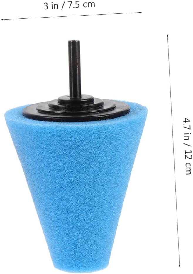 Unomor 3pcs Wheel Polishing Sponge for Car Care Polishing Tool for Wheels and Bumpers Multi-Functional Buffing System for Electric Drill Easy to Use and Clean
