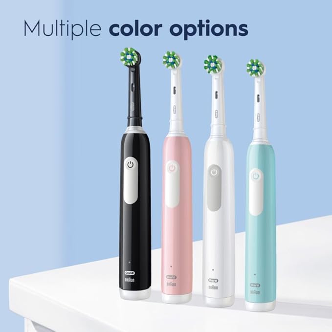 Oral-B Pro 1000 Rechargeable Electric Toothbrush, Black (Pack of 3)