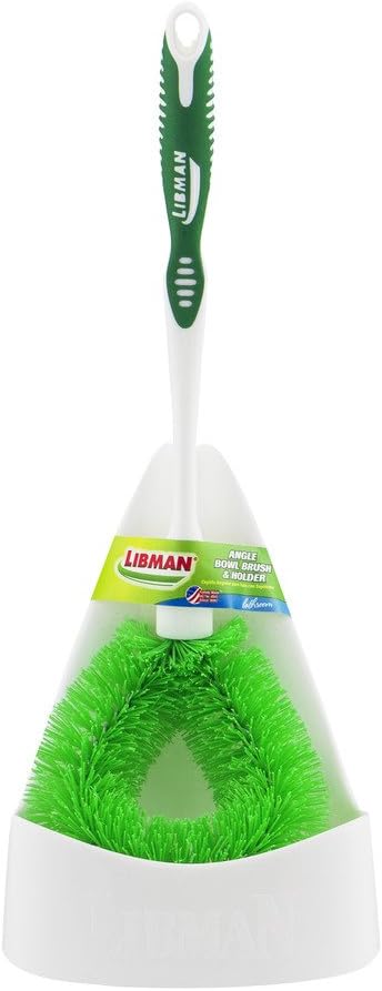 Libman 27 Angle Brush and Holder with No-Tip Design