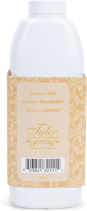 Elanze Designs Tyler Candle TROPHY - Glam Wash - 32 Ounce Liquid Laundry Detergent and Scented Sachet Bundle