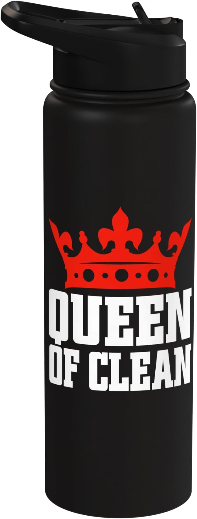 Queen of Clean Cleaning Stainless Steel Insulated Water Bottle