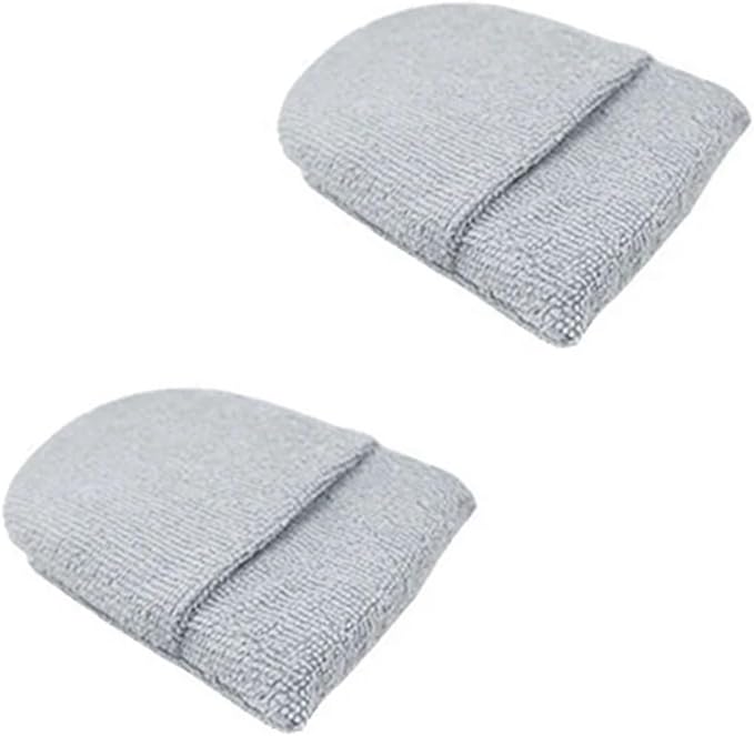 1/10pcs Car Wax Applicator Mitts Microfiber Waxing Polish Pad Sponge Auto Soft Wax Polishing Foam Applicator Car Cleaning Mitts(2pcs Grey)