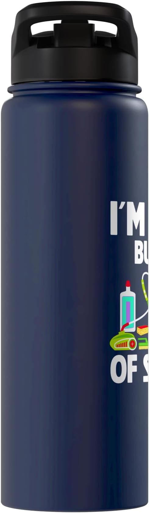 Im in the Business of Sparkle Cleaning Stainless Steel Insulated Water Bottle