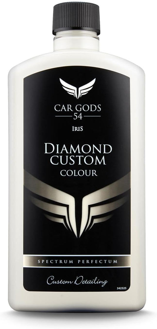 Car Gods Iris Custom Color Pearl 3-in-1 Polish Wax Color Restorer & Scratch Remover, 16 Colors Available, 17 Fl Oz