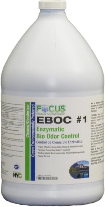 EBOC #1 Enzymatic Bio Odor Control – Organic Odor Remover (1 Gallon)