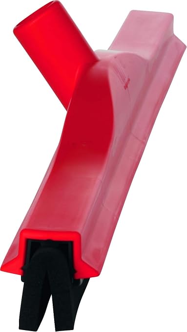 Vikan 77544 Squeegee,Fixed Head,Floor,24",PP/RB,Red