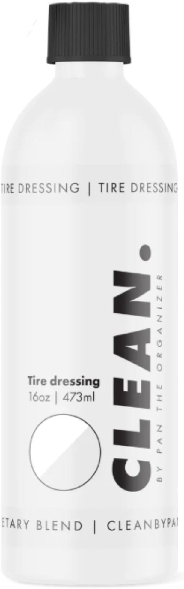 CLEAN. Tire Dressing V2 – 16oz-Hydrophobic Satin Finish, No Sling, UV Protection, water-Based, Self-Leveling, Trim & Plastic Safe