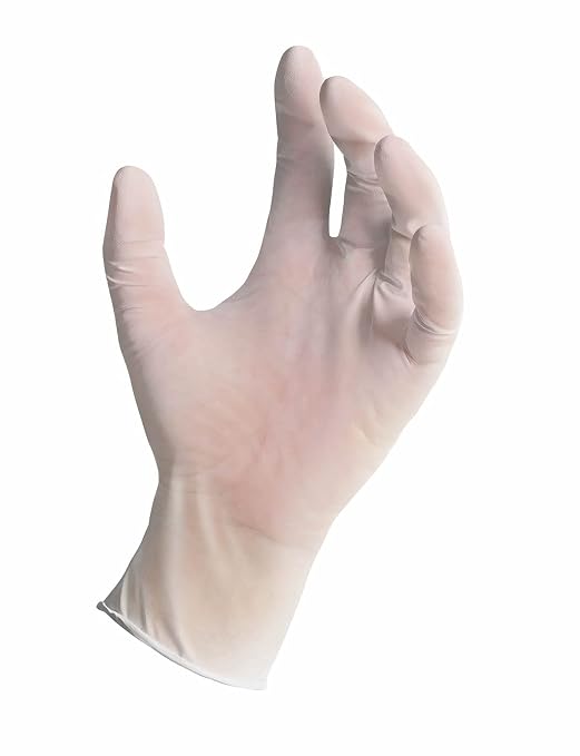 Curad Powder-free Exam Gloves Vinyl 100 each (Pack of 3)- Small