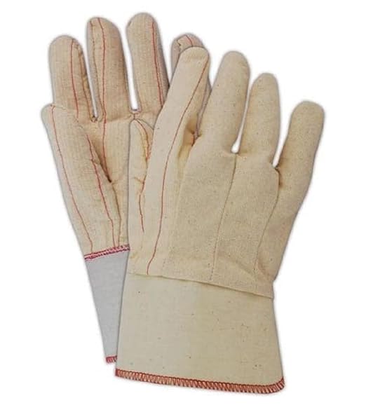 MAGID MultiMaster 18 oz. Nap-in Double Palm Chore Gloves, 24 Pairs, Size Men's/Fits L, 694