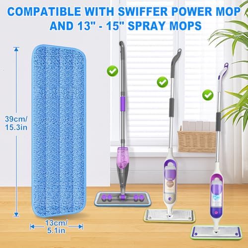 Spray Mop for Floor Cleaning with 6 Microfiber Washable Pads