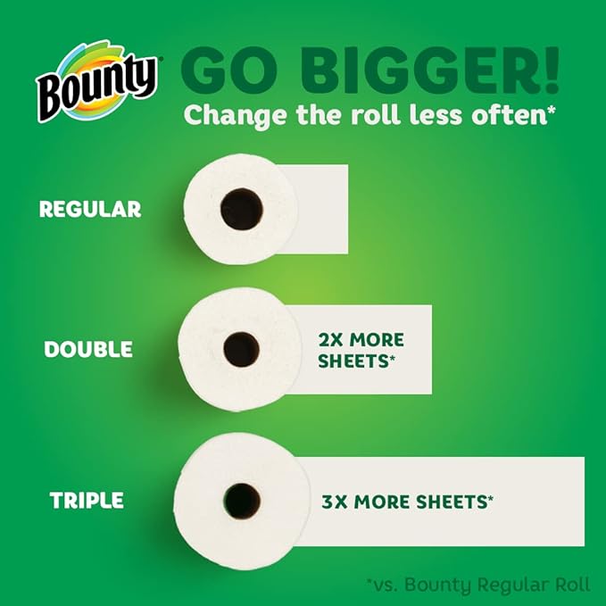 Select-A-Size Regular Paper Towels - White, 2 Ply, 83 Sheets, 6 Rolls