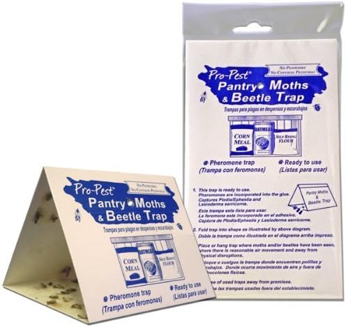Pantry Moth Traps - 8 Ready to Use Pre-baited Traps (4 Packs of 2 Traps)