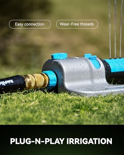 RainPoint Heavy-Duty Spray Nozzle & Quick Connect Kit