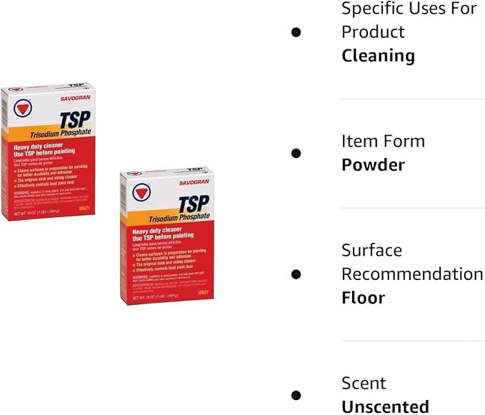 Savogran 10621 Trisodium Phosphate (TSP) 1LB (16oz) (Pack of 2)