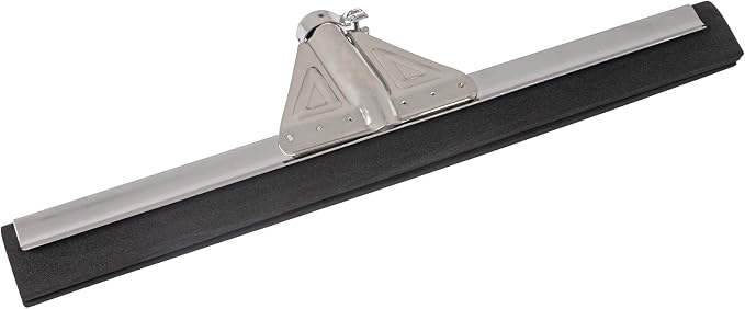 RW Clean Stainless Steel Floor Squeegee - 17 3/4" x 5" x 1 1/2" - 1 count box
