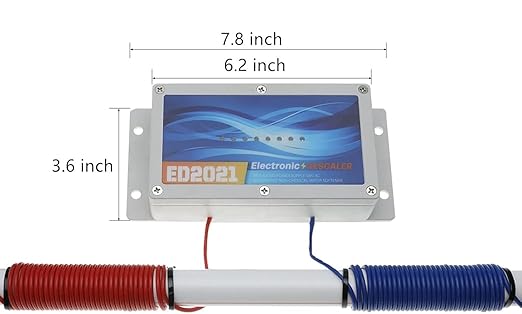 Electronic Water Descaler for Whole House, Reduces Limescale, Hard Water Conditioner System, Alternative No Salt Water Softener System