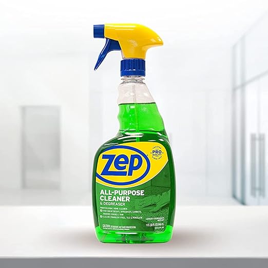 Zep All-Purpose Cleaner & Degreaser – Multi Use Multi Surface Solution – 32 oz- 12 Pack