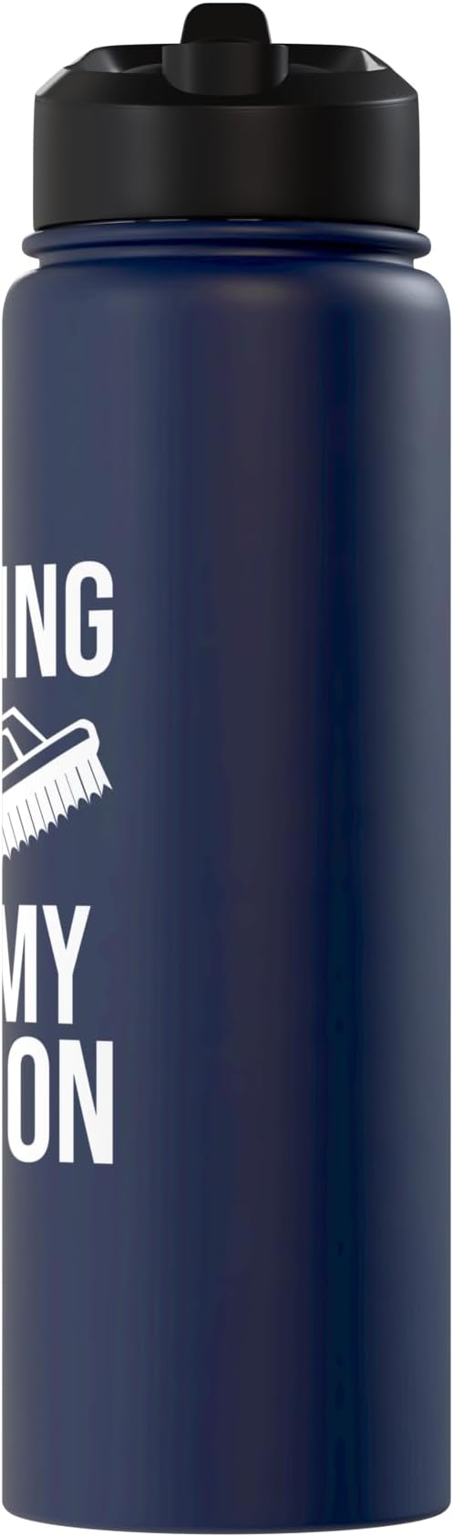 Cleaning is my Religion Cleaning Stainless Steel Insulated Water Bottle